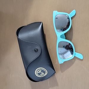 Ray-Ban Original Vintage Wayfarer Turquoise Aqua sunglasses glasses mirror lens